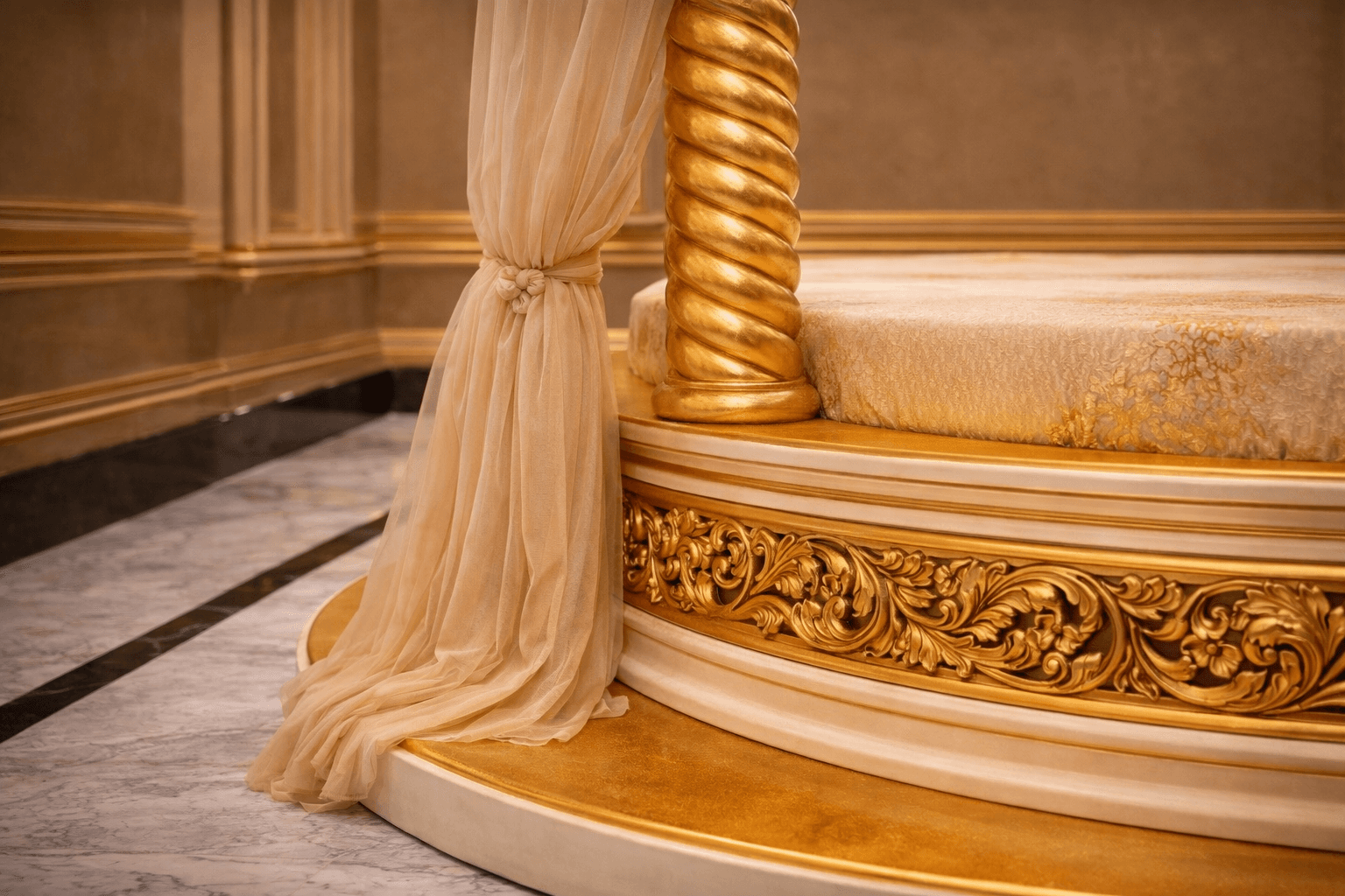 Imperiale Rotondo Canopy Bed - View 3