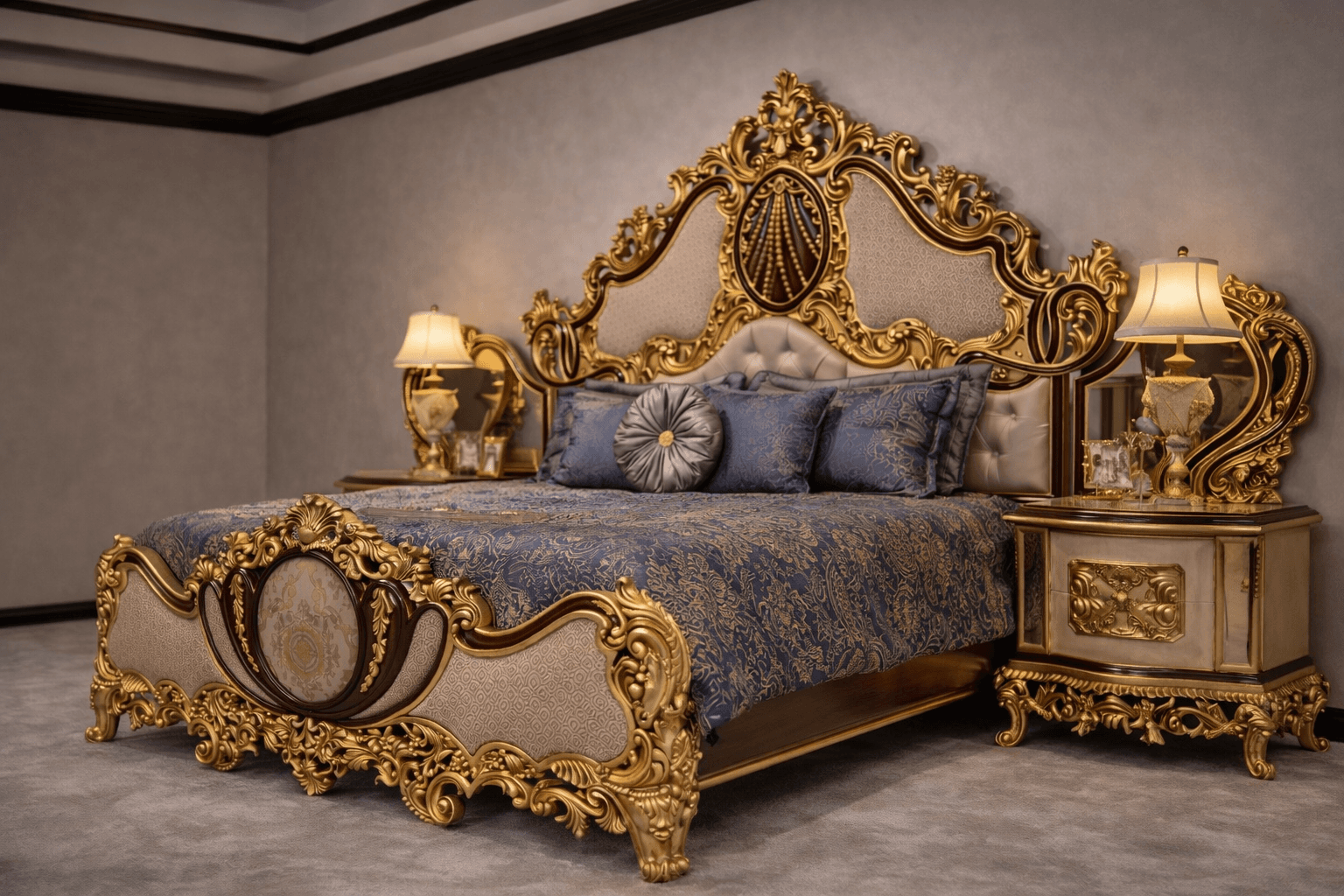 Imperiale Royale Bed Ensemble - View 2