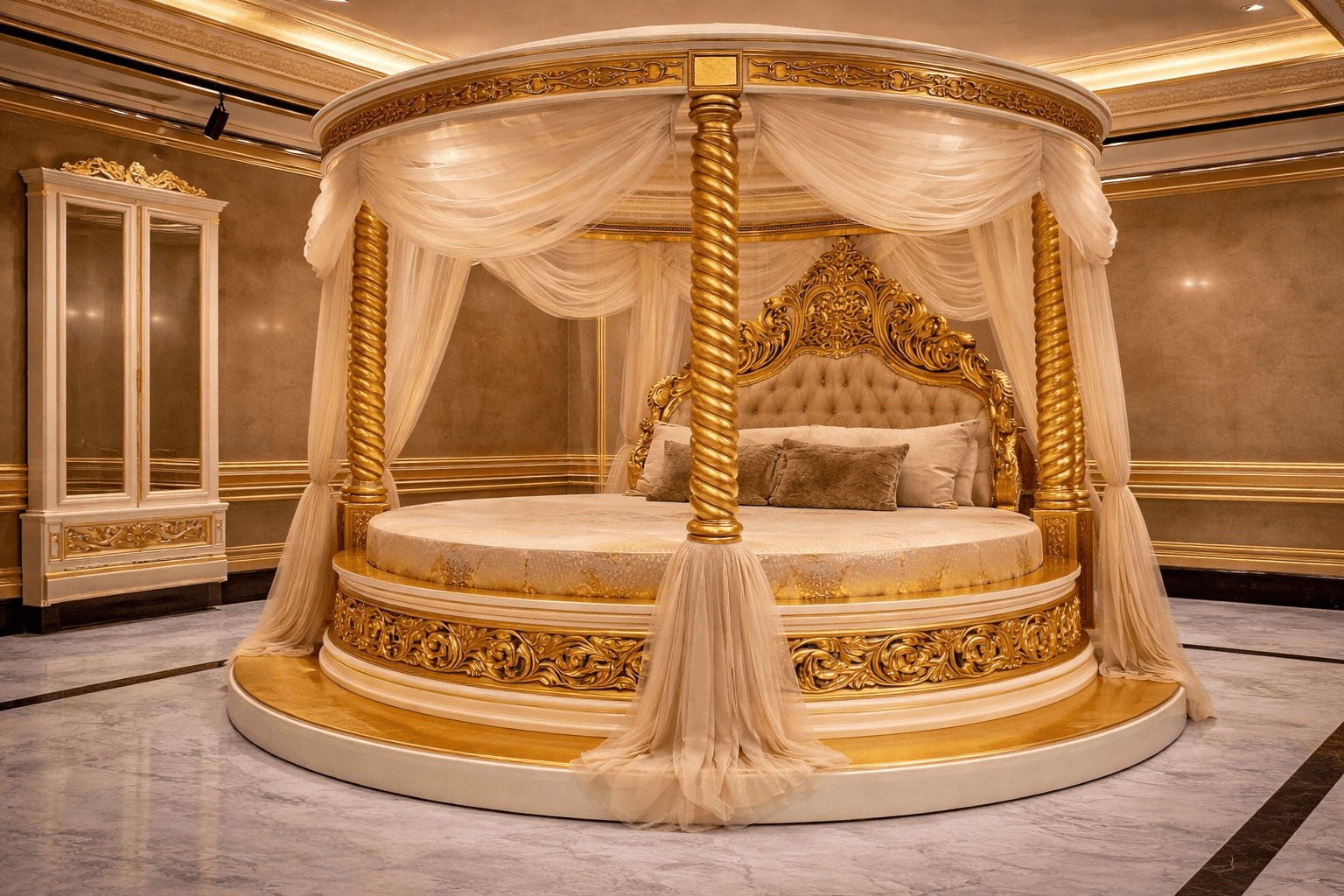 Imperiale Rotondo Canopy Bed - View 2