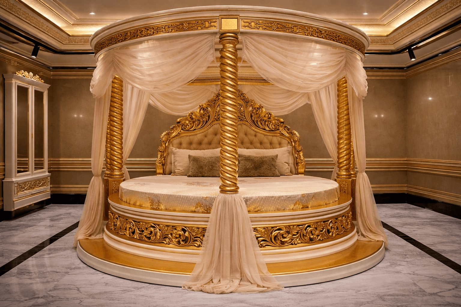 Imperiale Rotondo Canopy Bed - View 5