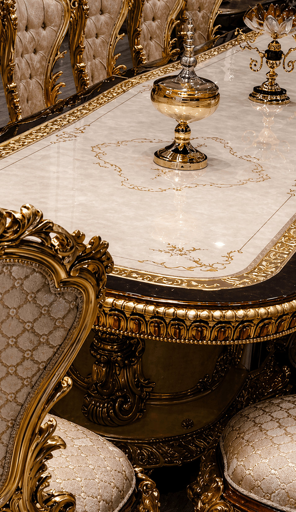 Aurora Regale Grand Dining Ensemble - View 2