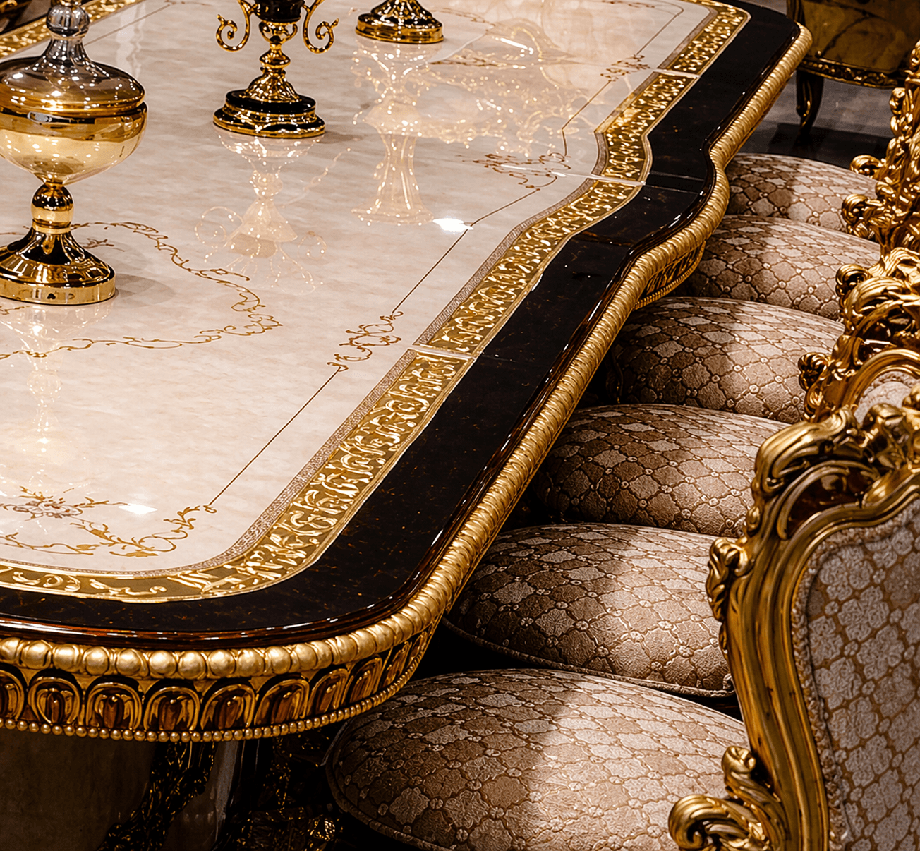 Aurora Regale Grand Dining Ensemble - View 5