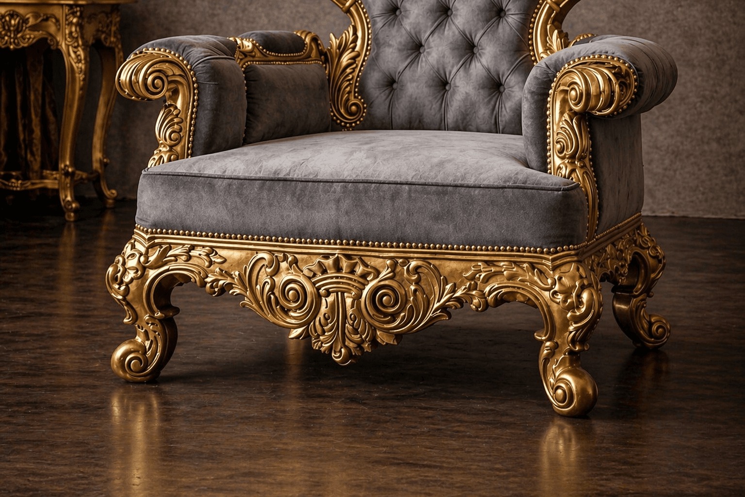  Maharaja Throne Chair — Regal Heritage Edition - View 3