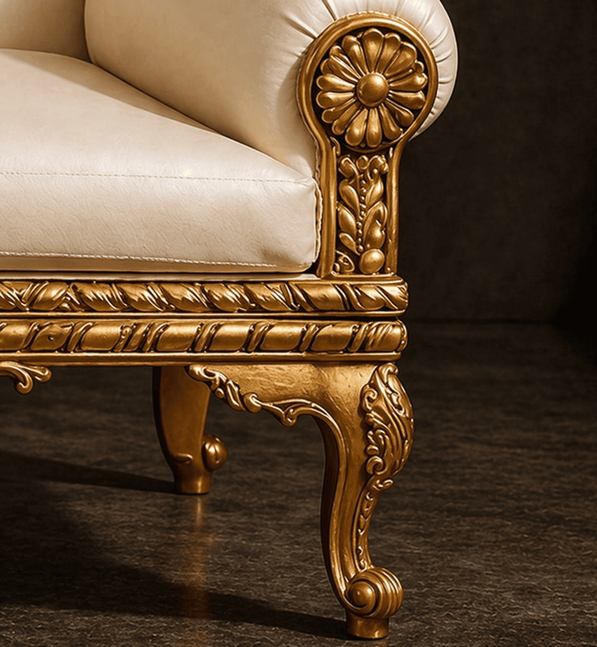  Maharaja Lounge Throne Chair — Heritage Luxe Collection - View 4