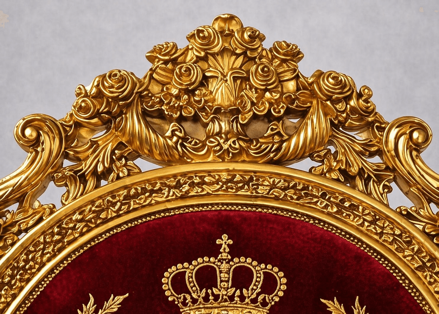  Imperial Throne Chair — Royal Crest Edition - View 4