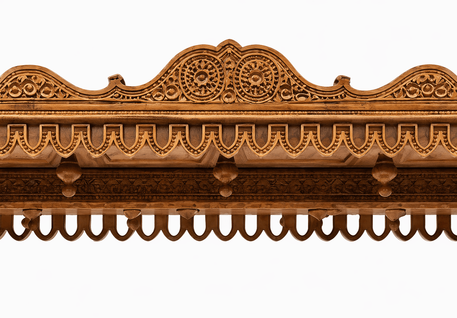  Maharaja Heritage Swing Sofa — Carved Teak Canopy Edition  ⸻ - View 3