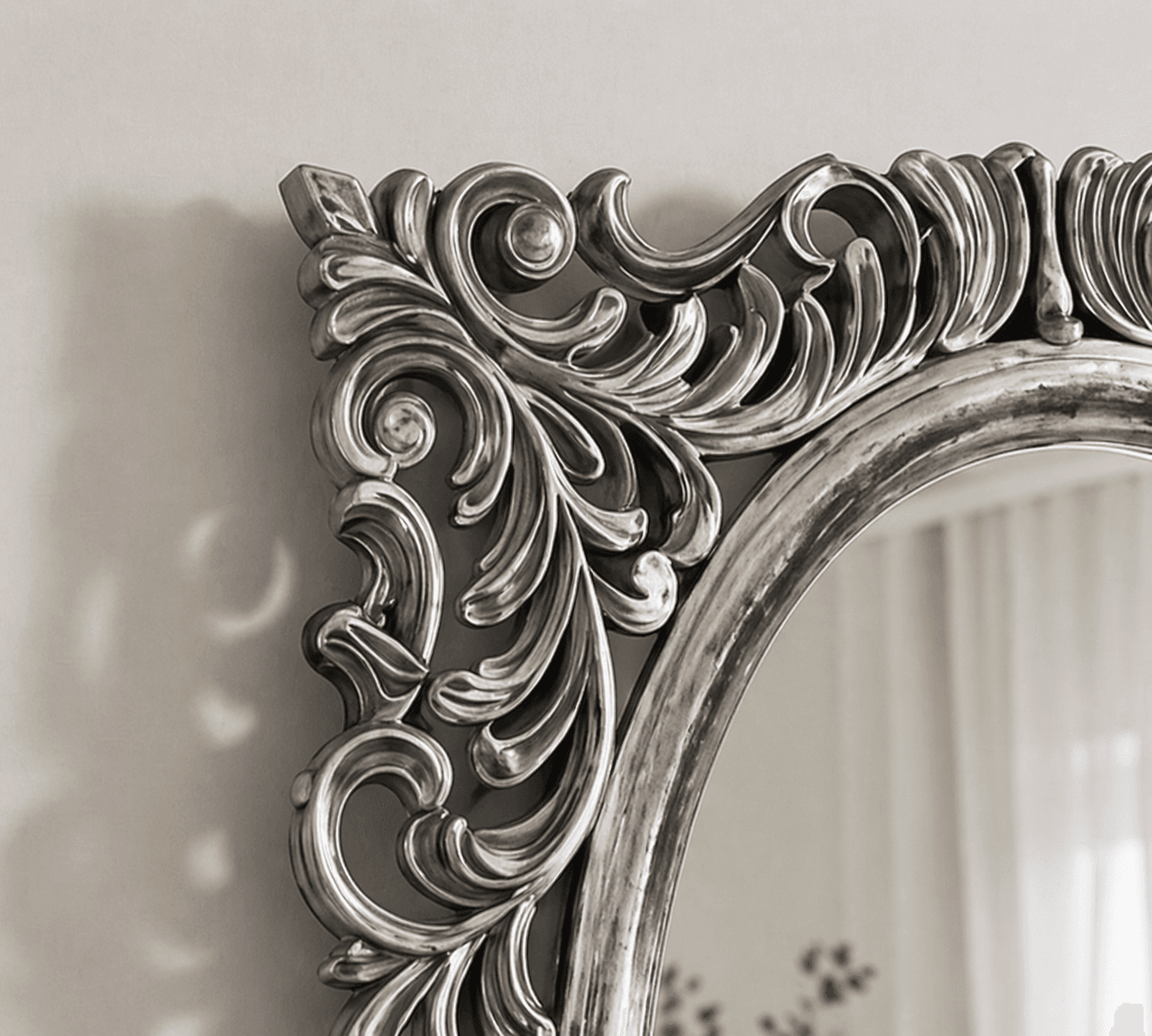  Palazzo Argento Grande Floor Mirror - View 2