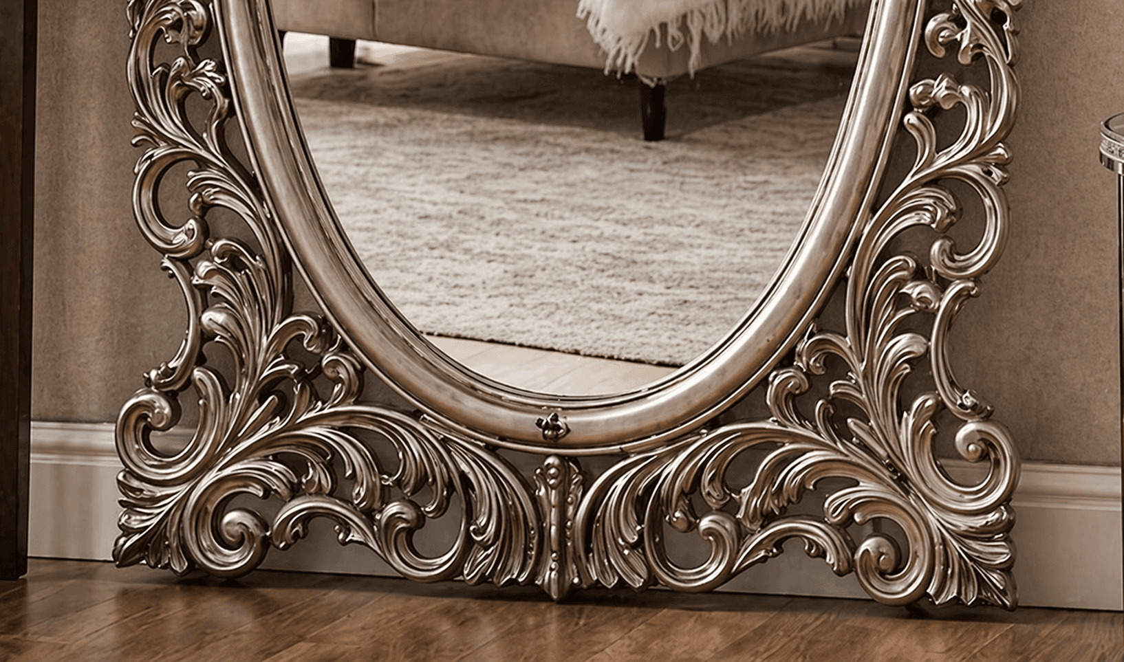  Palazzo Argento Grande Floor Mirror - View 4